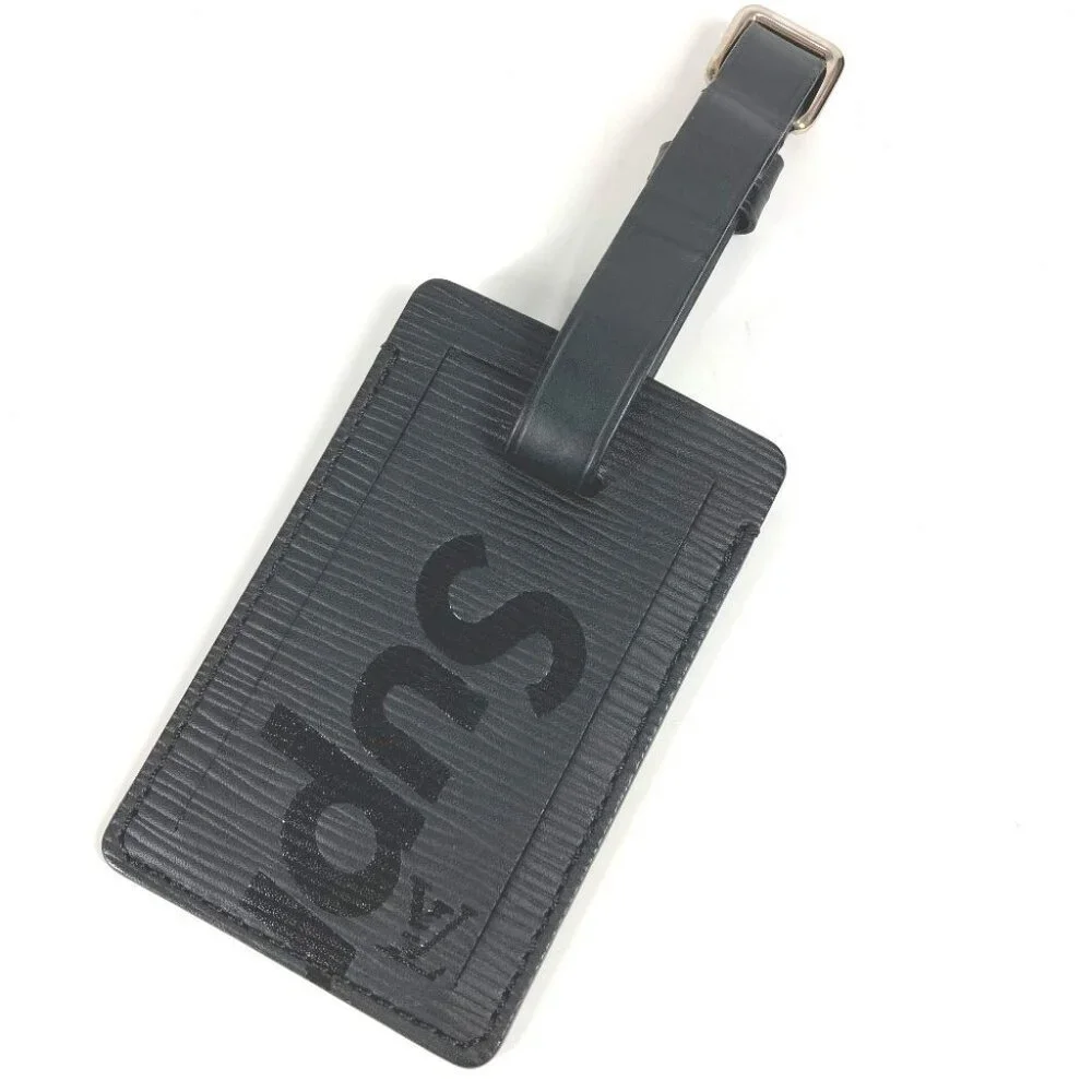 LOUIS VUITTON M67726 Epi Supreme collab Bag Charm Key Holder Name tag